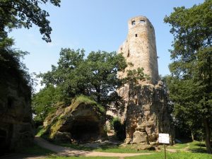 Zřícenina hradu Valečov, 25.7.2016